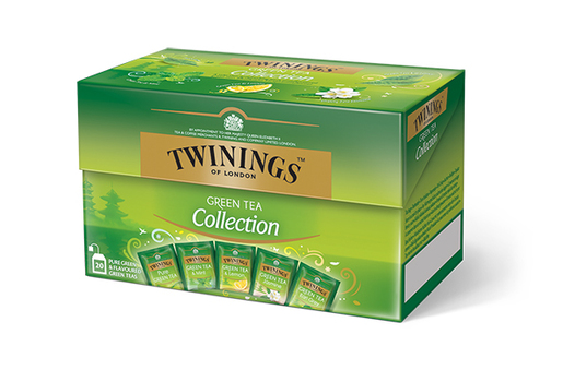 Twinings Коллекция зеленого чая, чайное ассорти 8х20х1,7г